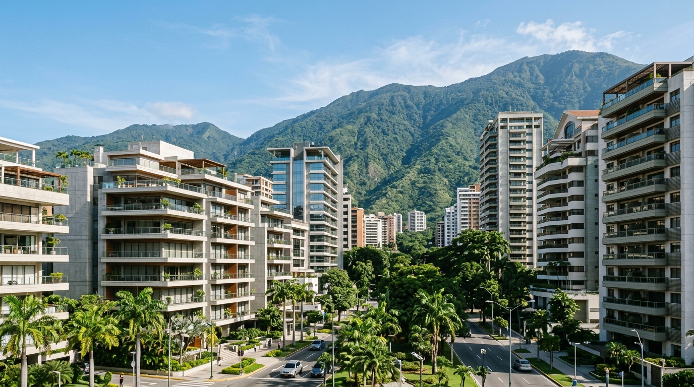 Edificios y condominios modernos para el sistema contable SISCON